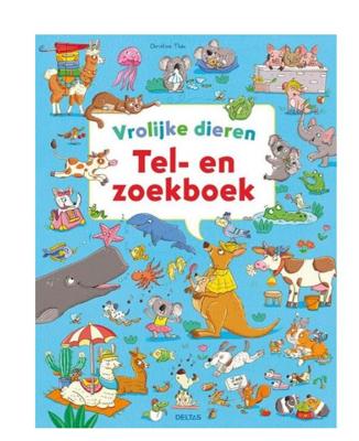 Deltas Vrolijke dieren tel- en zoekboek Deltas Vrolijke dieren tel- en zoekboek
