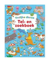 Deltas Vrolijke dieren tel- en zoekboek - thumbnail