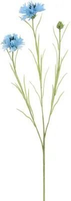 Pure Royal kunsttak korenbloem 66cm lichtblauw