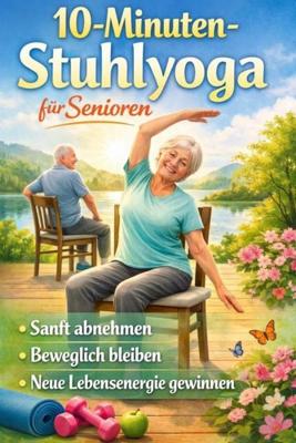 10-Minuten-Stuhlyoga für Senioren: Sanft abnehmen, beweglich bleiben und neue Lebensenergie gewinnen-Geschenk für ältere Menschen - Mia Fitwell - ebook