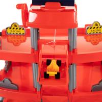 Cavallino racing parkeergarage rood met 4 verdiepingen en auto's speelset - thumbnail