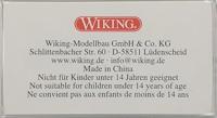 Wiking 116004 H0 Bouwvoertuig Elektrische wagens met aanhangers - thumbnail