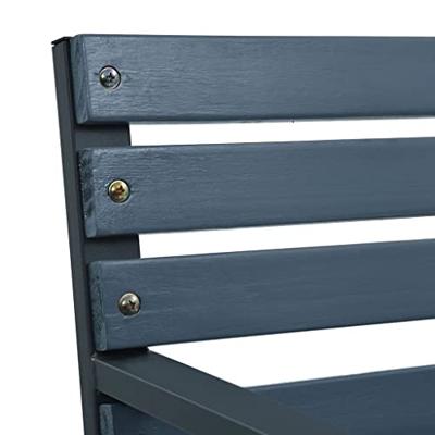Tuinstoelen 2 st hout grijs