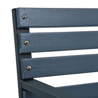 Tuinstoelen 2 st hout grijs - thumbnail