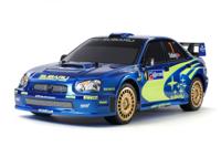 Tamiya 1:10 RC auto Elektro Drift RC Impreza Mexico 04 (TT-01E) Blauw, Goud 4WD Bouwpakket 2,4 GHz - thumbnail