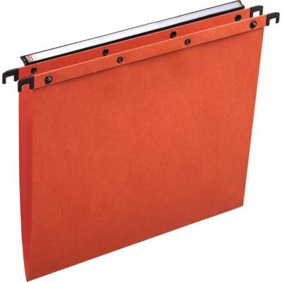 L'Oblique hangmappen voor laden AZO tussenafstand 330 mm (A4), V-bodem, oranje