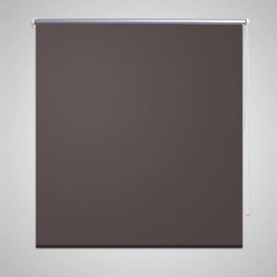 VidaXL Rolgordijn verduisterend 144,4 x 175 cm stofbreedte 140 cm koffiebruin