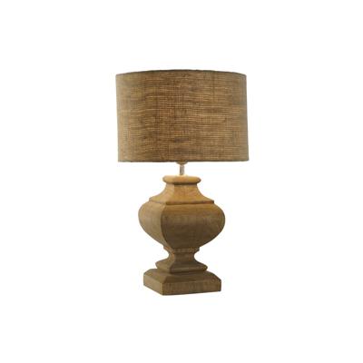 Bureaulamp Home ESPRIT Natuurlijk Jute Hout 50 W 220 V 36 x 36 x 58 cm