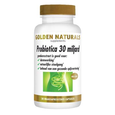 Golden Naturals Probiotica 30 Miljard Capsules