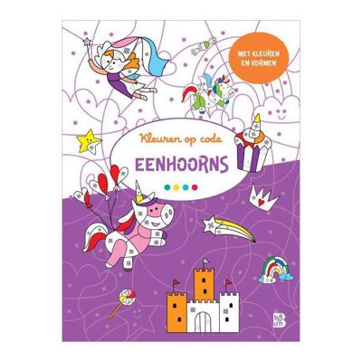Ballon Kleuren op code: eenhoorns 3+