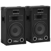 VidaXL Hifi-podiumluidsprekers 2 st passief professioneel 800 w zwart - thumbnail