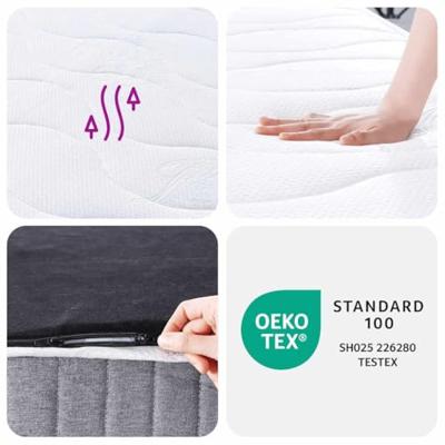 Pocketveringmatras middelhard 160x200 cm