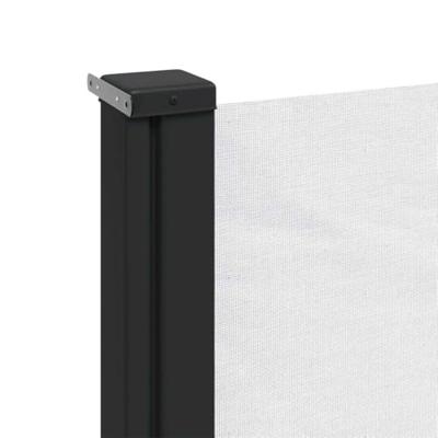 Windscherm uittrekbaar 140x600 cm wit
