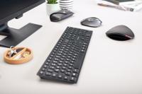 CHERRY KW 9100 SLIM toetsenbord Universeel RF-draadloos + Bluetooth Zwart - thumbnail