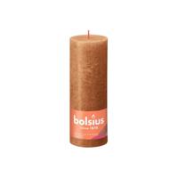 Bolsius kaars 19x6,8 cm spicy bruin - thumbnail