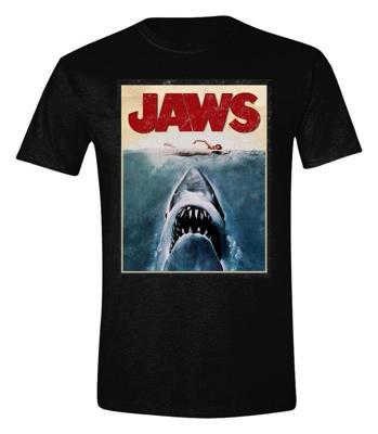 Jaws T-Shirt Poster Size M