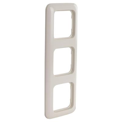 Busch-Jaeger SI Afdekraam | Inbouw | 3-voudig | Crème - 66.000.23 Busch-Jaeger SI Afdekraam | Inbouw | 3-voudig | Crème - 66.000.23