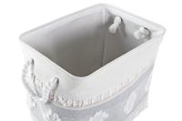 Basket spelset DKD Home Decor 45 x 35 x 40 cm Grijs - thumbnail
