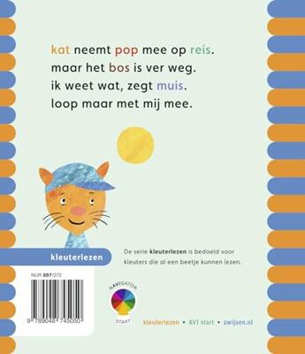 WPG Uitgevers Kleuterlezen - kat gaat op reis