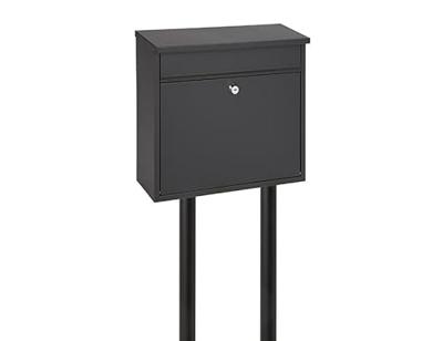 Brievenbuspalen tbv Practo Garden brievenbussen - mat zwart
