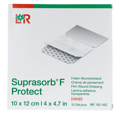 Lohmann & Rauscher Suprasorb F Folieverband Steriel 10x12cm Lohmann & Rauscher Suprasorb F Folieverband Steriel 10x12cm