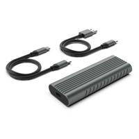 Externe Doos Ewent EW7025 Grijs USB USB-C M.2 USB x 1 - thumbnail