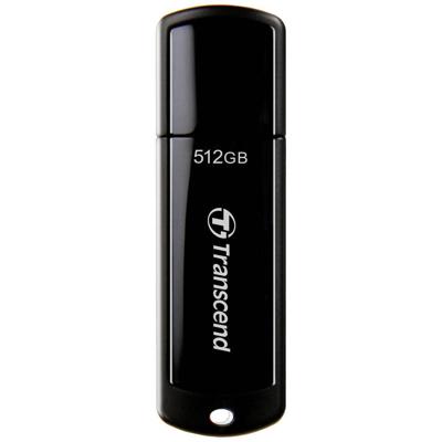 Transcend TS512GJF700 USB-stick 512 GB Zwart TS512GJF700 USB-A 3.2 Gen 1