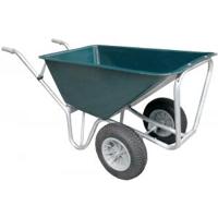 Boerderij kruiwagen basic met 2 wielen 160 liter - thumbnail