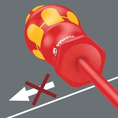 Wera 190I VDE geïsoleerde Dopschroevendraaier, 7.0 x 125 mm - 1 stuk(s) - 05005310001