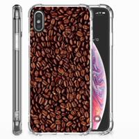 Apple iPhone X | Xs Beschermhoes Koffiebonen - thumbnail
