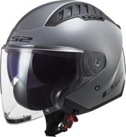 LS2 "of600 copter ii solid" jethelm helmet of600 copt. ii solid m nardo grey - thumbnail