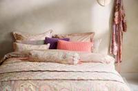 Pip Studio Pip Studio Jabali Flower Quilted Cushion - Koraalrood 45x70 cm - thumbnail