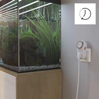 Hama Mechanische Tijdschakelklok Curved Voor Binnen 15 Min. Intervallen Wit - thumbnail