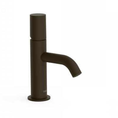 Wastafelmengkraan Tres Study Exclusive 19,5 cm 1-Knop Rond Zwart Brons Wastafelmengkraan Tres Study Exclusive 19,5 cm 1-Knop Rond Zwart Brons