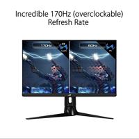 ROG Strix XG27AQ HDR gaming-monitor – 27-inch WQHD (2560 x 1440), Fast IPS,170Hz, 1ms, G-SYNC compatible, DisplayHDR™ 400 - thumbnail
