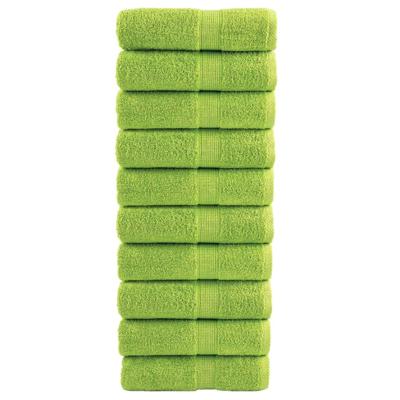 VidaXL Gastendoekjes solund 10 st 600 g/m² 30x50 cm appelgroen VidaXL Gastendoekjes solund 10 st 600 g/m² 30x50 cm appelgroen