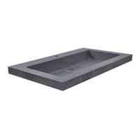 Wiesbaden hardstenen meubelwast. 60x46x5 met 1 kr.gat - thumbnail