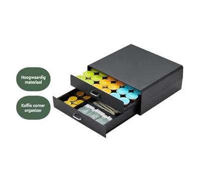 Koffiecapsulehouder BRASQ CD300 zwart Koffiecapsulehouder BRASQ CD300 zwart