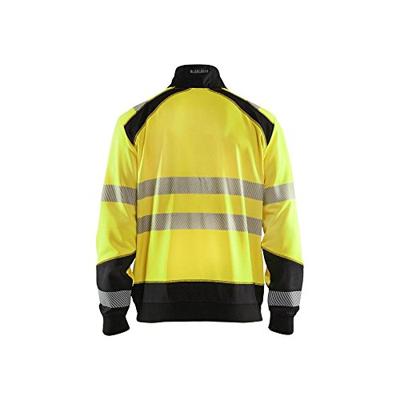 Blåkläder Sweatshirt halve rits High-Vis 35562528 | High-Vis Geel/Marineblauw | Maat XS - 7330509610145 Blåkläder Sweatshirt halve rits High-Vis 35562528 | High-Vis Geel/Marineblauw | Maat XS - 7330509610145