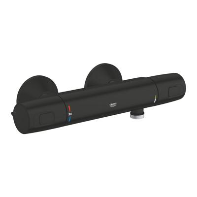 Douchekraan Thermostatisch GROHE Precision Trend New hoh 12 cm Mat Zwart Douchekraan Thermostatisch GROHE Precision Trend New hoh 12 cm Mat Zwart