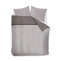 Rivièra Maison Rivièra Maison Walton dekbedovertrek - Lits-jumeaux (240x200/220 cm + 2 slopen) - Katoen - Brown - thumbnail