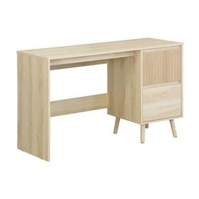 sweeek - Scandinavisch bureau houten decor 2 laden