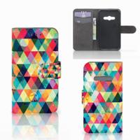 Samsung Galaxy Xcover 3 | Xcover 3 VE | Telefoon Hoesje | Geruit - thumbnail