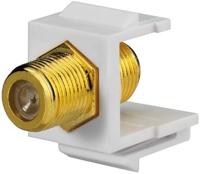 Rutenbeck Rutenbeck KMK-BNC-F rw - Modulares Faceplate-Snap-In BNC-inbouwmodule 1 stuk(s) - thumbnail