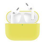 AirPods Pro / AirPods Pro 2 Solid series - Siliconen hoesje - Geel AirPods Pro / AirPods Pro 2 Solid series - Siliconen hoesje - Geel