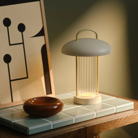 Tafellamp oplaadbaar Mirano led 29cm - thumbnail