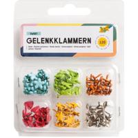 Folia fantasie splitpennen, blister met verschillende vormen - thumbnail