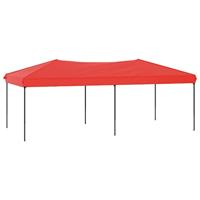 VidaXL Partytent inklapbaar 3x6 m rood - thumbnail