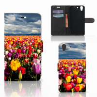 Huawei Y6 II | Honor 5A Hoesje Tulpen - thumbnail