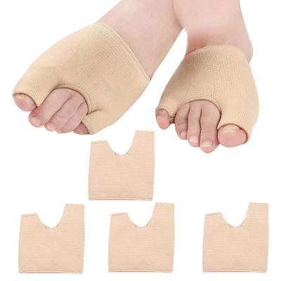 2 paren van schroefdraad voorziene U-vormige voorvoet PAD HALLUX VALGUS Corrector Sokken Grootte: L